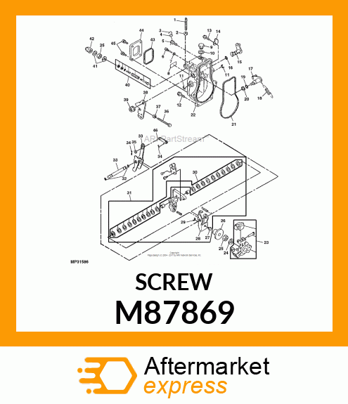 BOLT, BOLT, 6 X 25 M87869