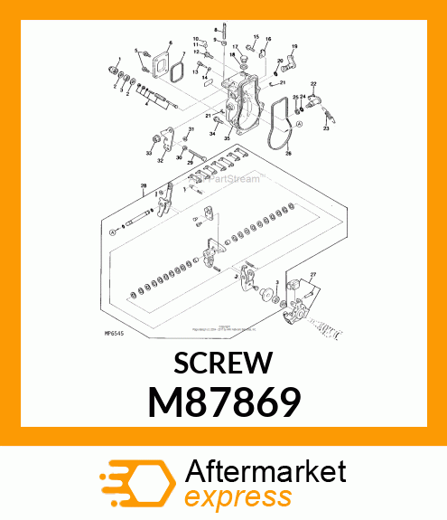 BOLT, BOLT, 6 X 25 M87869