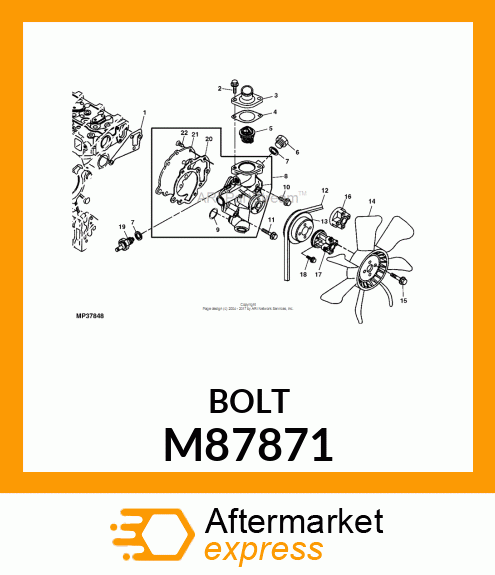 BOLT, BOLT, 6 X 35 M87871