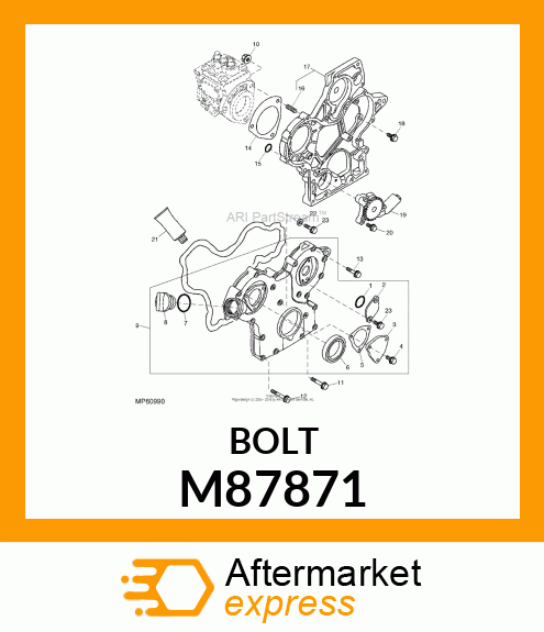 BOLT, BOLT, 6 X 35 M87871