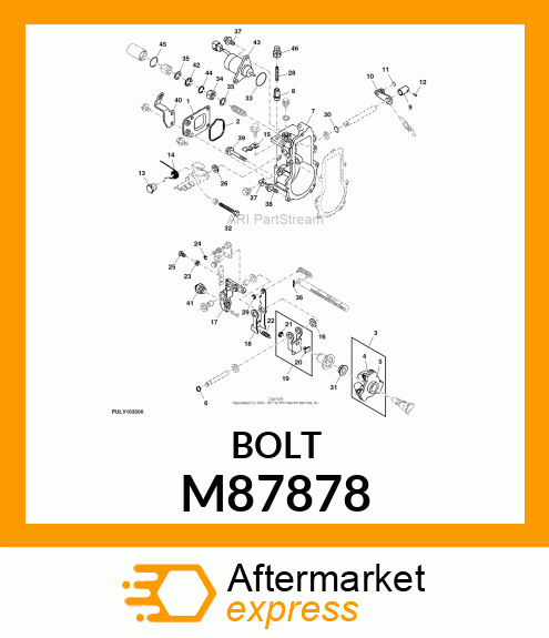 BOLT, BOLT, 6 X 45 M87878