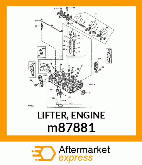 LIFTER, ENGINE m87881