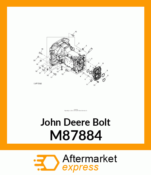 SCREW, FLANGED, METRIC M87884