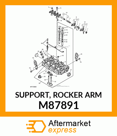 SUPPORT, ROCKER ARM M87891