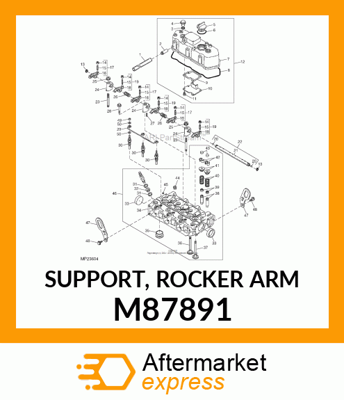 SUPPORT, ROCKER ARM M87891