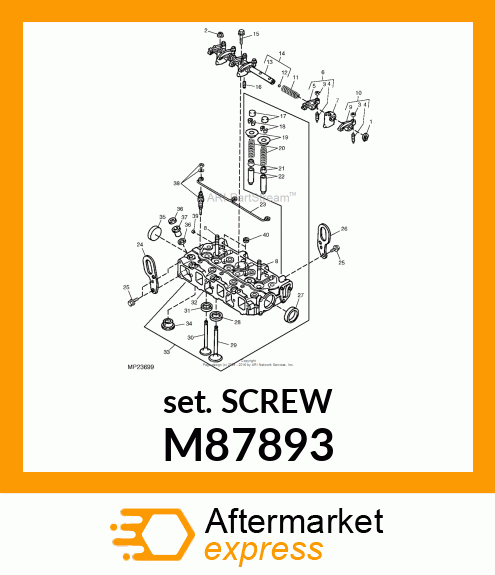 SCREW, 5 X 16 M87893