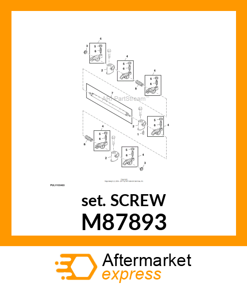 SCREW, 5 X 16 M87893