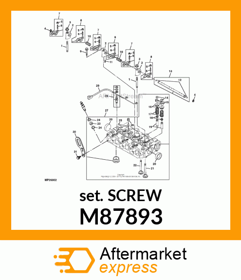 SCREW, 5 X 16 M87893