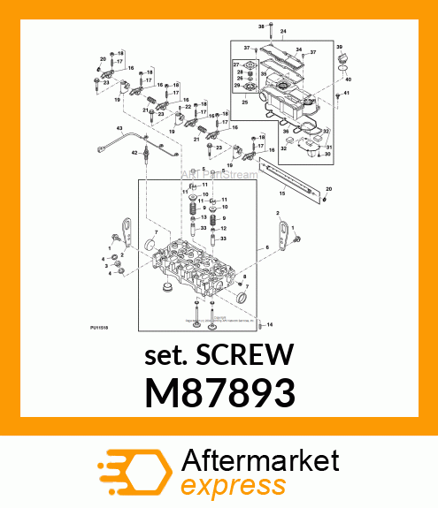 SCREW, 5 X 16 M87893