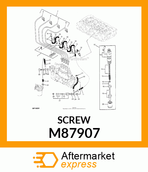 BOLT, 4 X 12 M87907