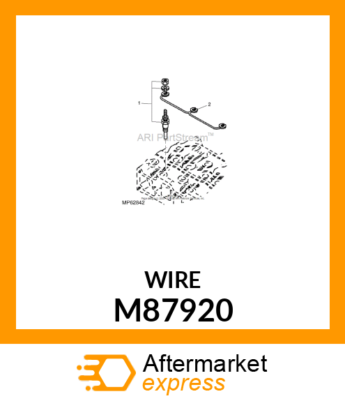 CONNECTOR, GLOW PLUG M87920