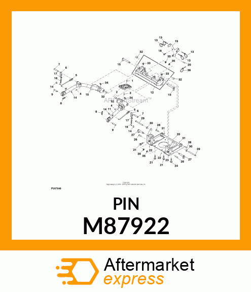 PIN, HEADED M87922