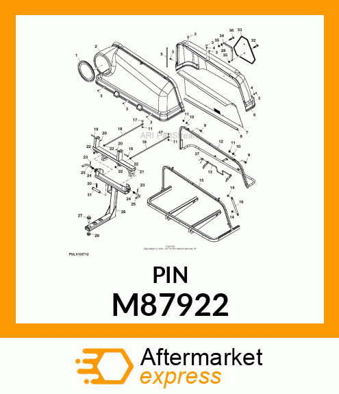 PIN, HEADED M87922