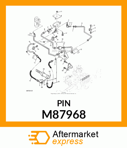 PIN, DRILLED M87968