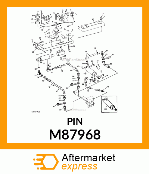 PIN, DRILLED M87968