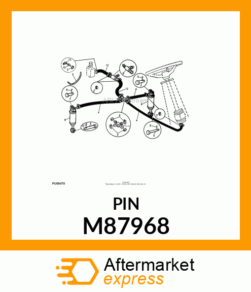 PIN, DRILLED M87968