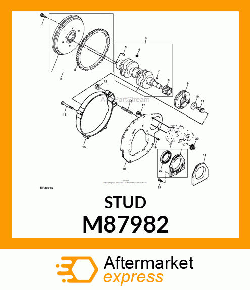 STUD (A), STARTER M87982