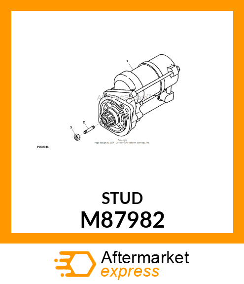 STUD (A), STARTER M87982