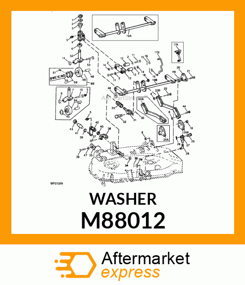 WASHER M88012