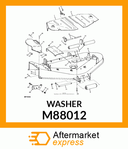 WASHER M88012