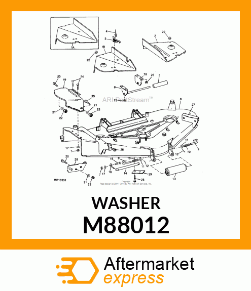 WASHER M88012