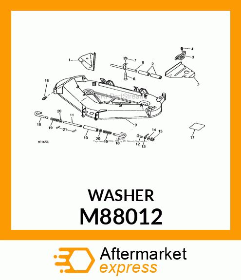 WASHER M88012