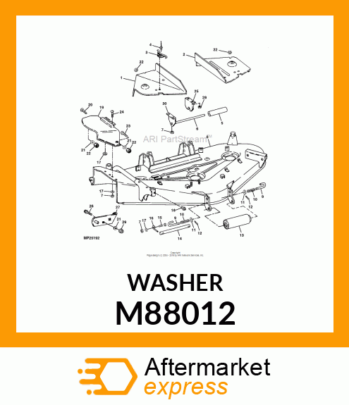 WASHER M88012