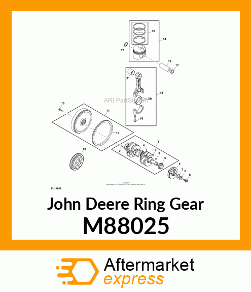 RING GEAR, GEAR, RING M88025