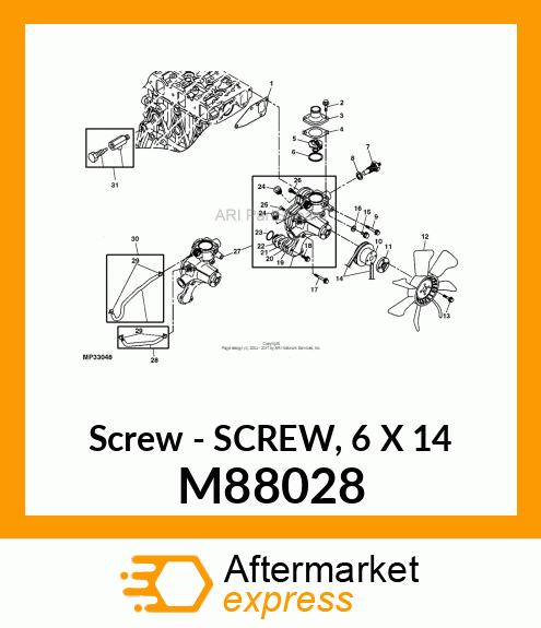 Screw M88028