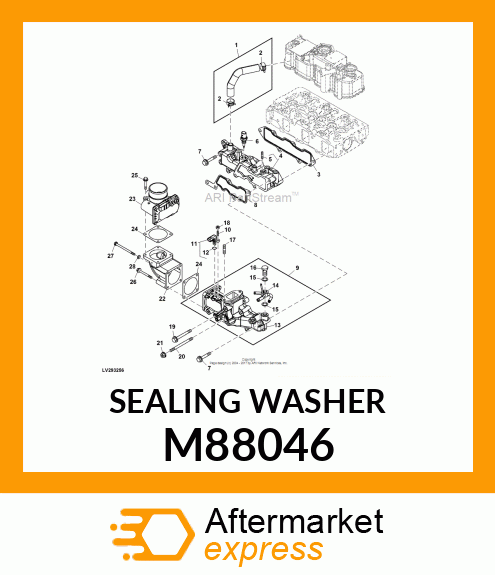 WASHER, SEAL 14 M88046