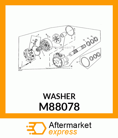 Washer M88078