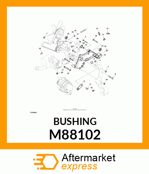 BEARING, FLANGE M88102