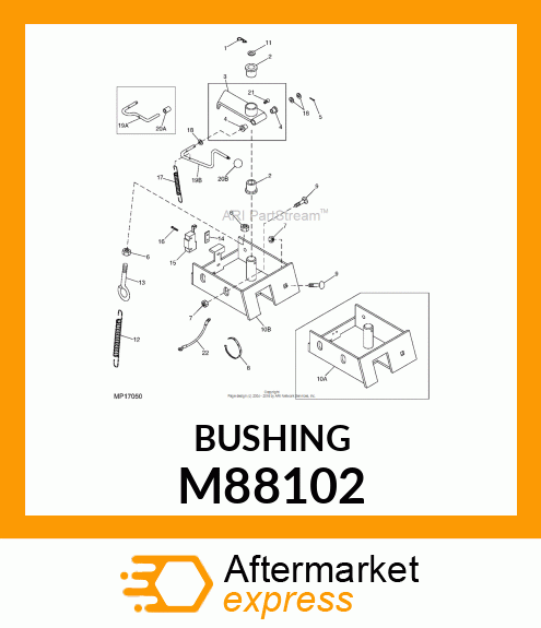 BEARING, FLANGE M88102