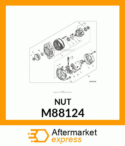 NUT, NUT M88124