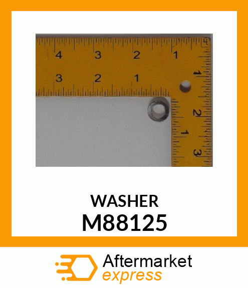 WASHER, WASHER M88125