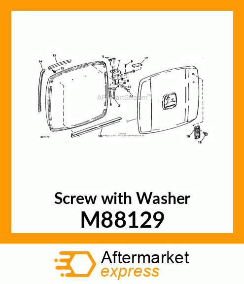 Screw with Washer M88129