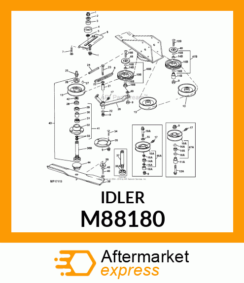 IDLER, V M88180