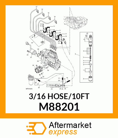 HOSE M88201