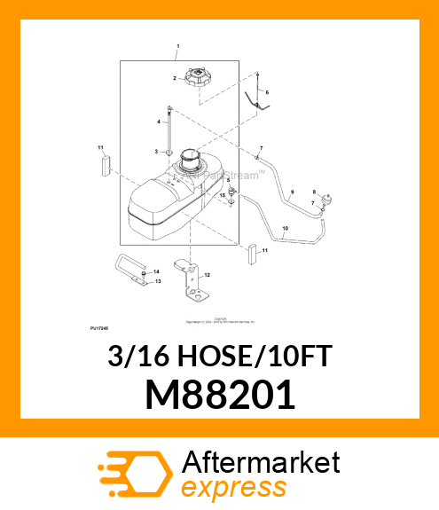 HOSE M88201