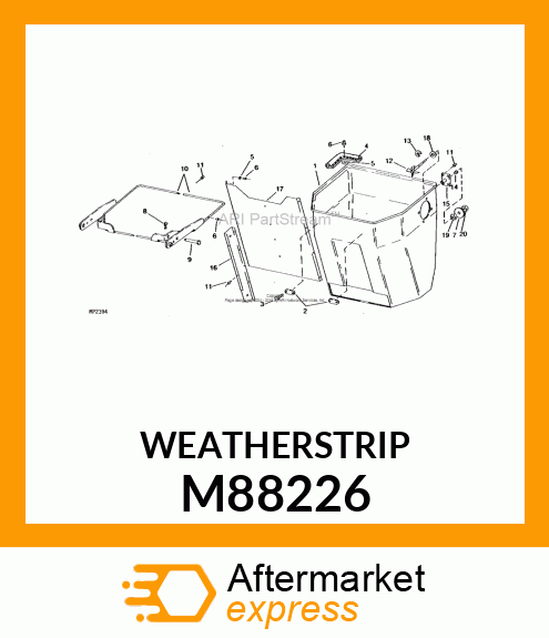 WEATHERSTRIP M88226