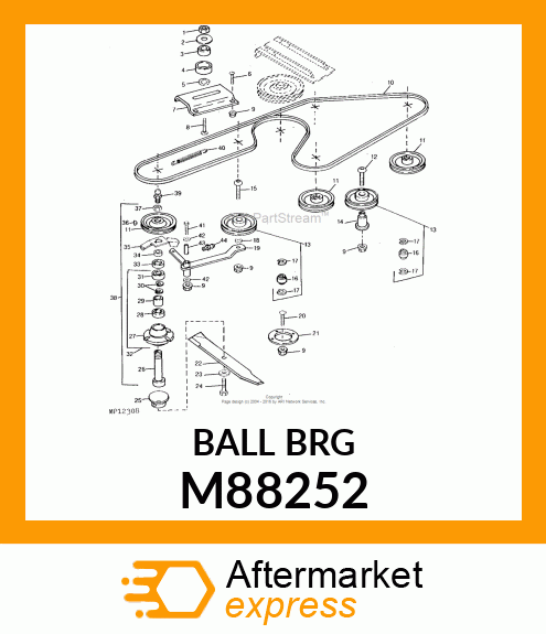 BEARING, SPINDLE M88252