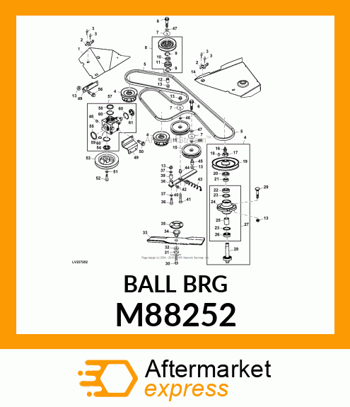 BEARING, SPINDLE M88252