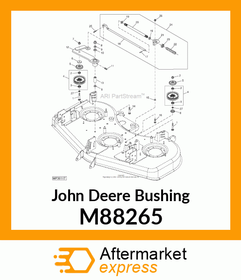 BUSHING, IDLER M88265