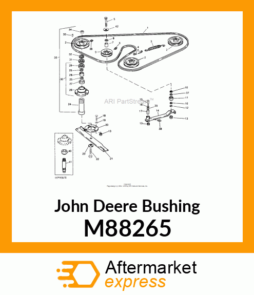 BUSHING, IDLER M88265