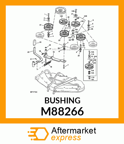 BUSHING, IDLER M88266