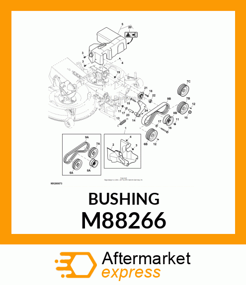 BUSHING, IDLER M88266