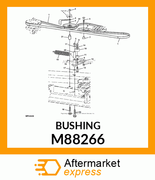 BUSHING, IDLER M88266