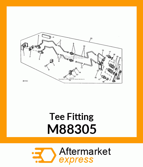 Tee Fitting M88305