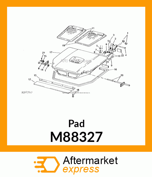 Pad M88327