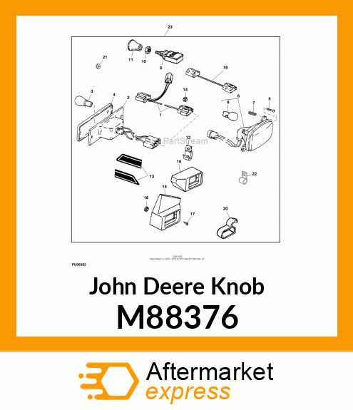 KNOB, KNOB M88376